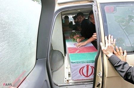 مراسم تشییع پیکر مطهر شهید قدرت الله سرلک