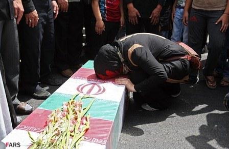 مراسم تشییع پیکر مطهر شهید قدرت الله سرلک