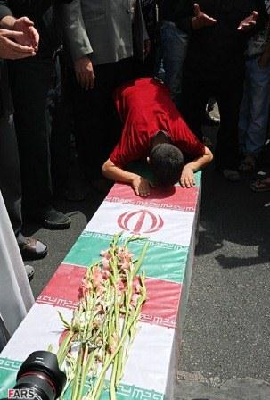 مراسم تشییع پیکر مطهر شهید قدرت الله سرلک