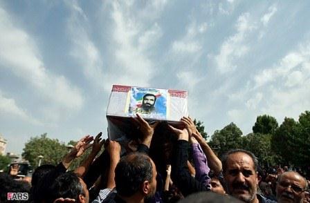 مراسم تشییع پیکر مطهر شهید قدرت الله سرلک