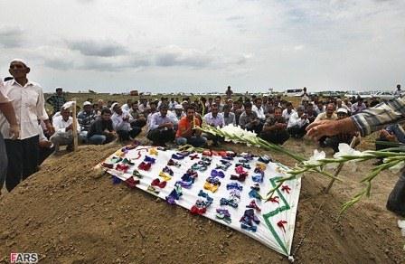 تشییع پیکر پاک شهید یحیی پقه در شهر گرگان