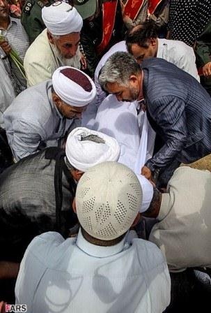 تشییع پیکر پاک شهید یحیی پقه در شهر گرگان