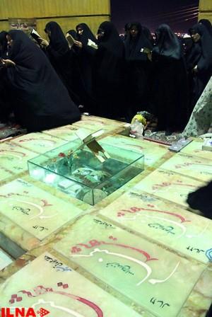 مراسم احیا شب 21ماه رمضان در کوه خضر نبی