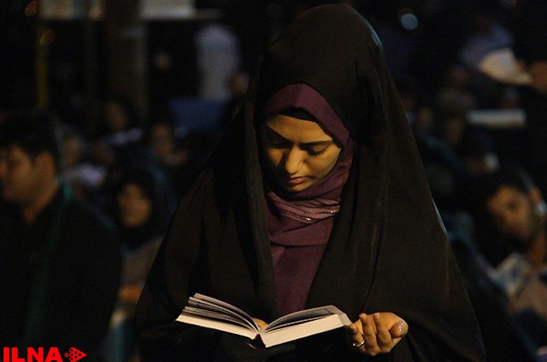 مراسم احیا شب 21ماه رمضان در کوه خضر نبی