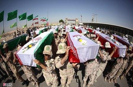 تبادل شهدای دفاع مقدس در مرز شلمچه
