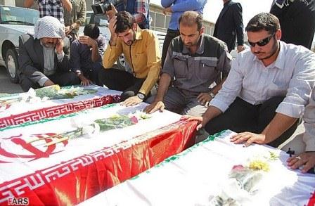 تبادل شهدای دفاع مقدس در مرز شلمچه