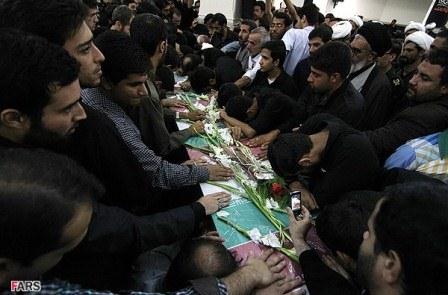 تشییع شهید گمنام در قم