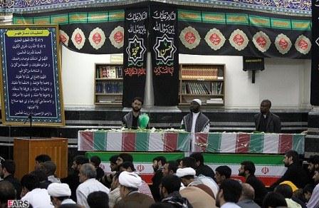 تشییع شهید گمنام در قم