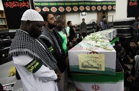 تشییع شهید گمنام در قم