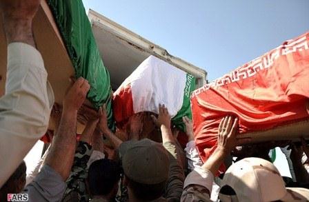 تبادل 46شهید دفاع مقدس در مرز شلمچه