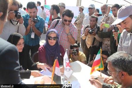 تبادل شهدای دفاع مقدس در مرز شلمچه