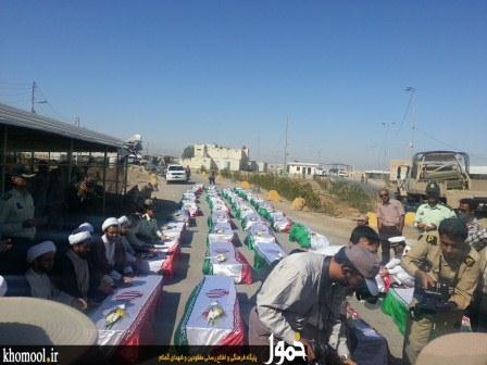 تبادل شهدای دفاع مقدس در مرز شلمچه