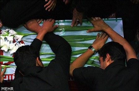 تشییع شهید گمنام در همدان