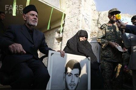 حضور خانواده شهید ابوطالبی در کهف الشهدا