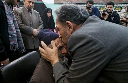 احراز هویت شهید محمد منتظری در معراج الشهدا با حضور خانواده شهید