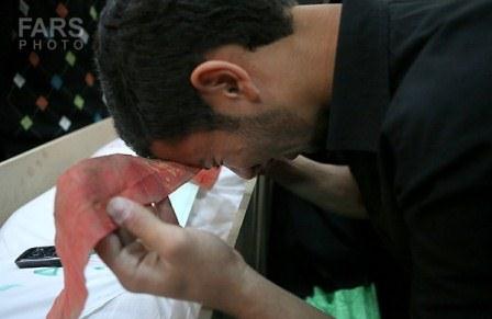 احراز هویت شهید محمد منتظری در معراج الشهدا با حضور خانواده شهید