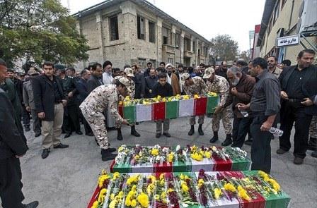 تشییع شهدای گمنام در گرگان(1)