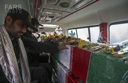 تشییع شهدای گمنام در گرگان(1)