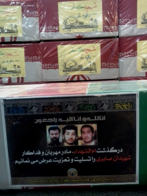 پیکر مادر شهیدان صابری2