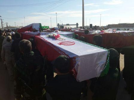 تبادل شهدای دفاع مقدس در مرز شلمچه