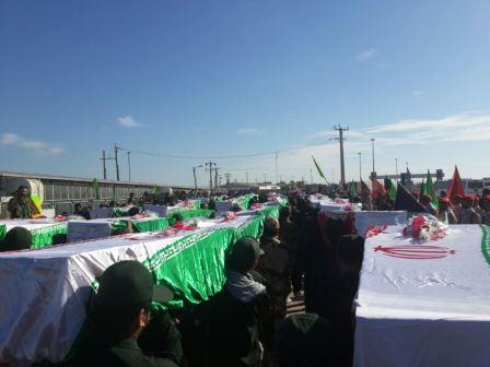 تبادل شهدای دفاع مقدس در مرز شلمچه