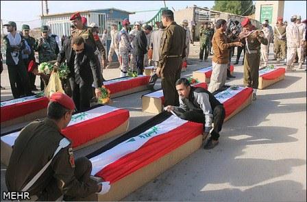 تبادل شهدای دفاع مقدس در مرز شلمچه