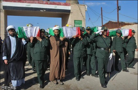 تبادل شهدای دفاع مقدس در مرز شلمچه