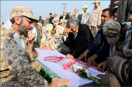 مراسم تبادل 26 شهید دوران دفاع مقدس در مرز شلمچه