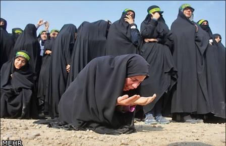 مراسم تبادل 26 شهید دوران دفاع مقدس در مرز شلمچه