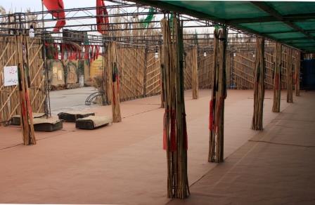 حضور کاروان راهیان نور در معراج شهدای اهواز