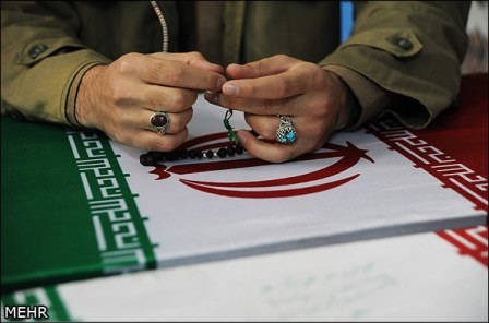 تشییع شهدای گمنام در استان گلستان