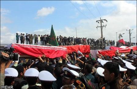 ورود پیکر 95 شهید دوران دفاع مقدس