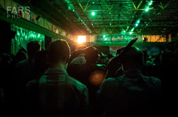 تشییع 2 شهید گمنام در تهران