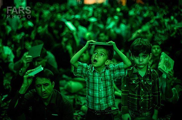 تشییع 2 شهید گمنام در تهران