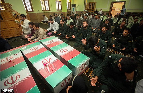 آئین استقبال از شهدای در شیراز