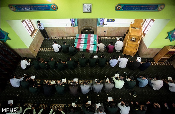 آئین استقبال از شهدای در شیراز