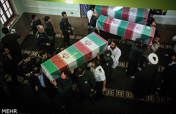 آئین استقبال از شهدای در شیراز