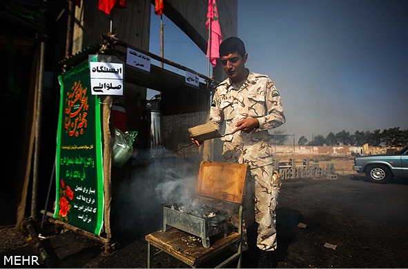 آئین استقبال از شهدای در شیراز