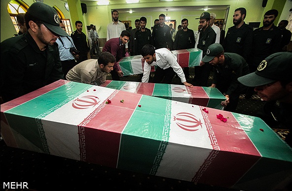 آئین استقبال از شهدای در شیراز