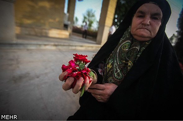 آئین استقبال از شهدای در شیراز