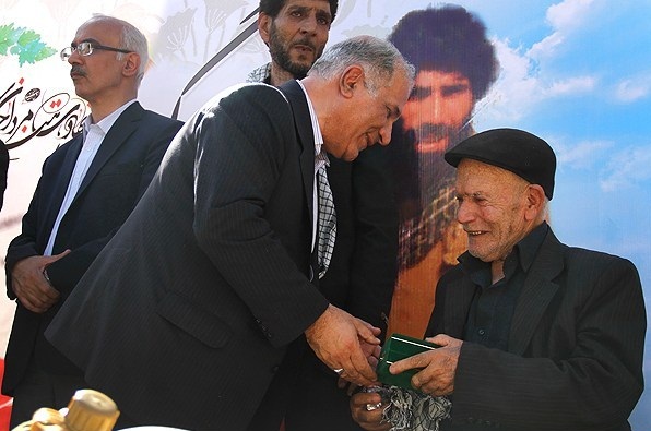 مراسم استقبال از شهید سلمانی کردآبادی در دانشگاه امیر کبیر