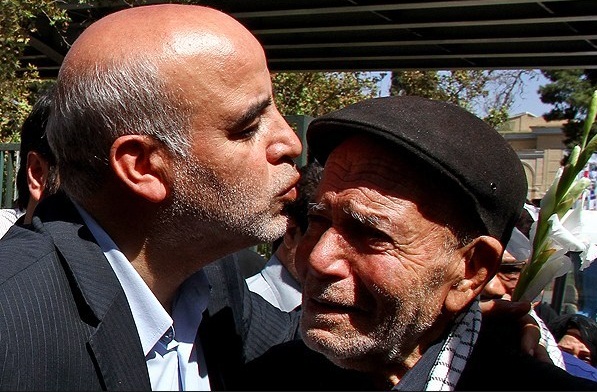 مراسم استقبال از شهید سلمانی کردآبادی در دانشگاه امیر کبیر