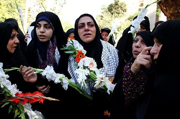 مراسم استقبال از شهید سلمانی کردآبادی در دانشگاه امیر کبیر