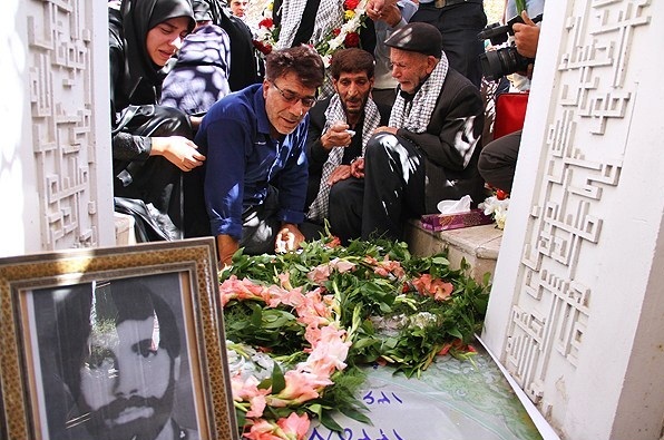 مراسم استقبال از شهید سلمانی کردآبادی در دانشگاه امیر کبیر