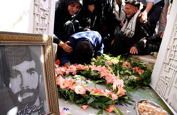 مراسم استقبال از شهید سلمانی کردآبادی در دانشگاه امیر کبیر