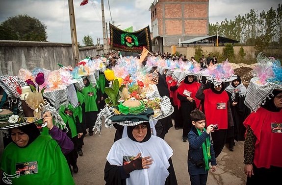 تشییع دو شهید گمنام در مازندران
