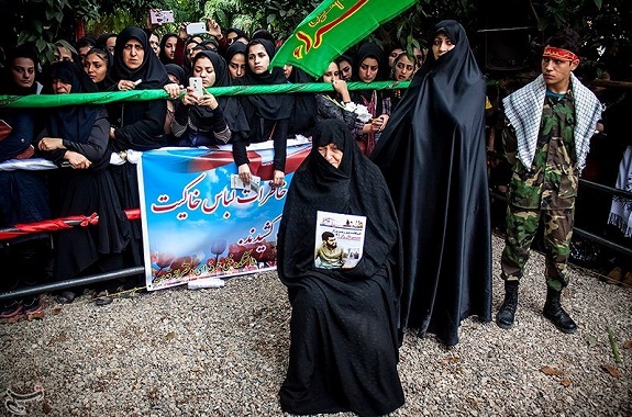 تشییع دو شهید گمنام در مازندران