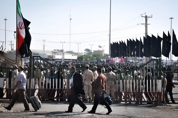 تبادل شهدای دفاع مقدس در مرز شلمچه