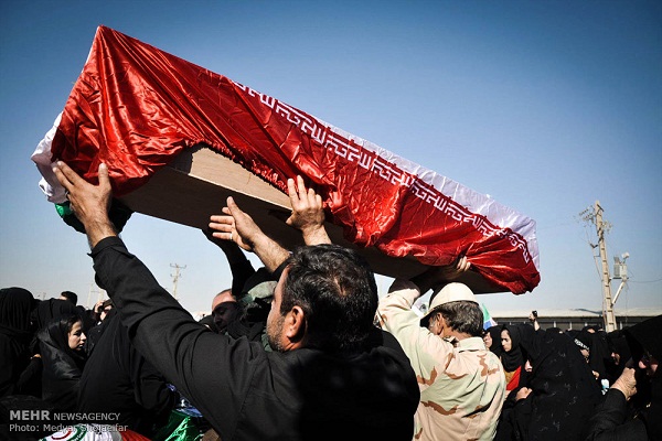 تبادل شهدای دفاع مقدس در مرز شلمچه