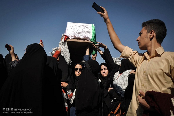 تبادل شهدای دفاع مقدس در مرز شلمچه